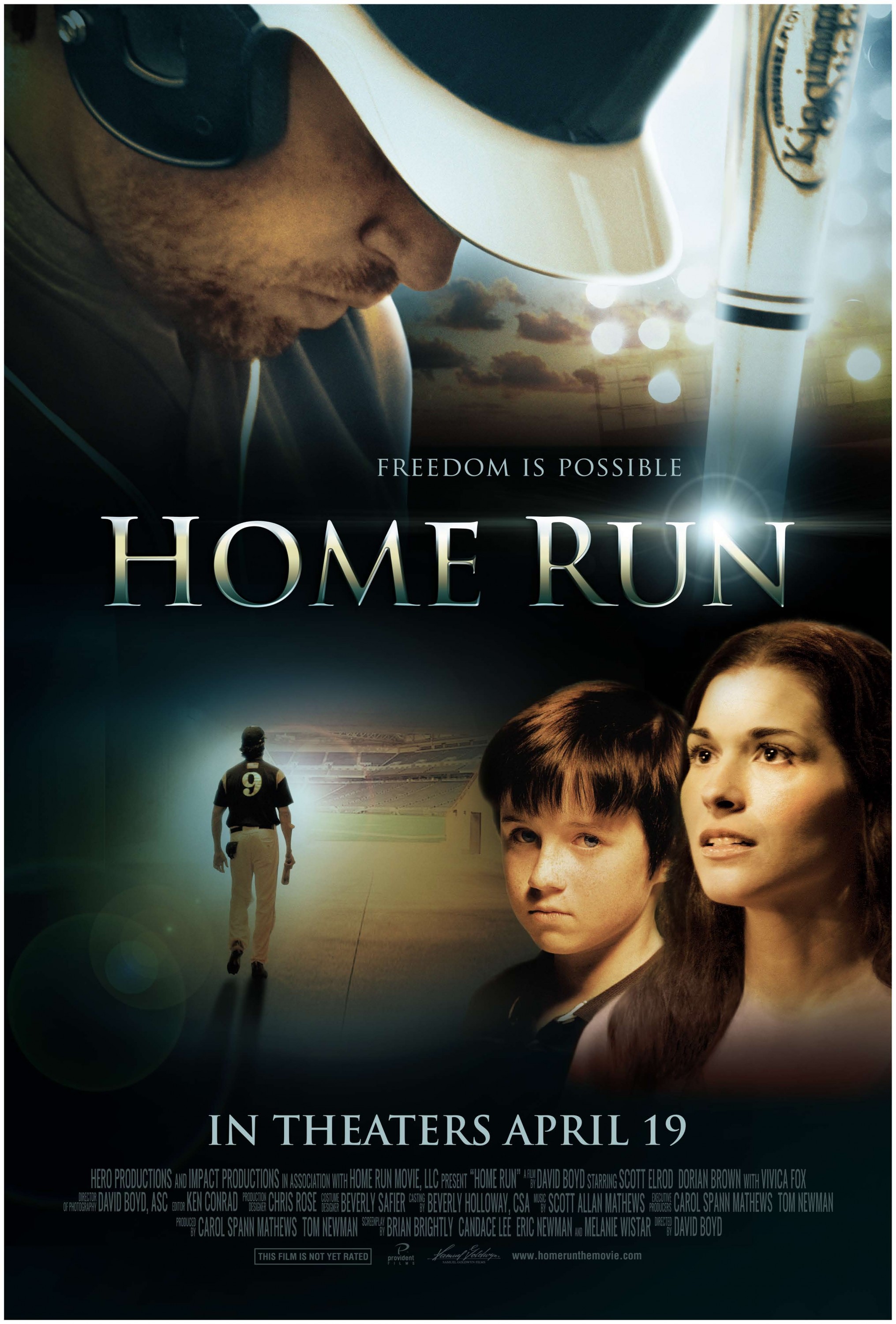 Mega Sized Movie Poster Image for Home Run 