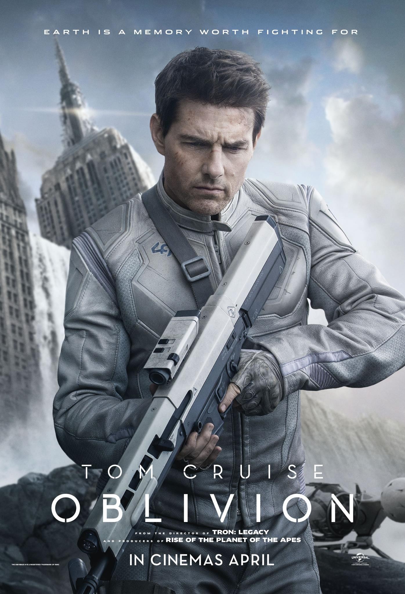 Mega Sized Movie Poster Image for Oblivion (#2 of 6)