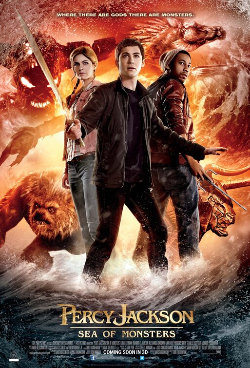 Percy Jackson: Sea of Monsters Movie Poster