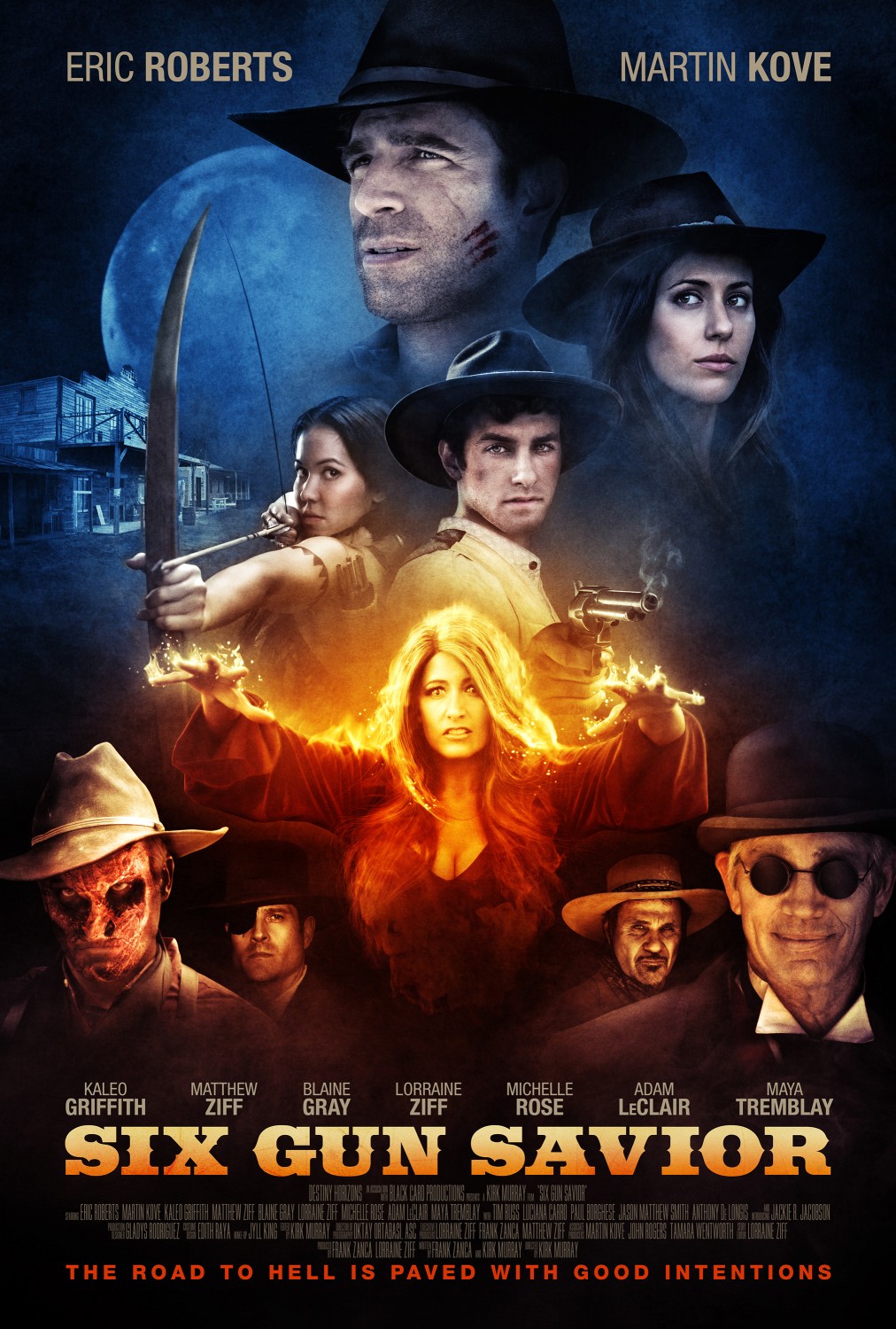 Extra Large Movie Poster Image for Six Gun Savior 