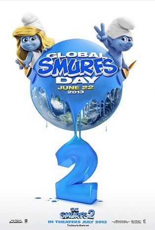 The Smurfs 2 Movie Poster