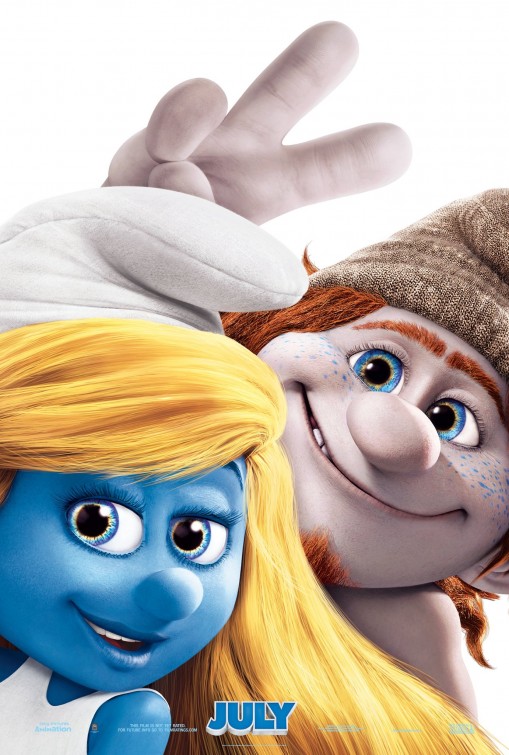 The Smurfs 2 Movie Poster