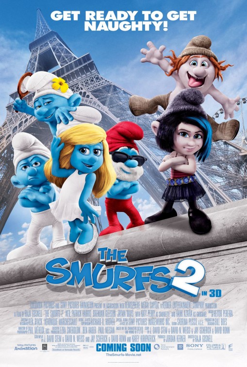 The Smurfs 2 Movie Poster