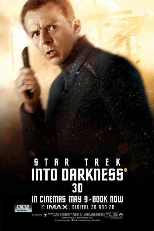 Star Trek Into Darkness Movie Poster