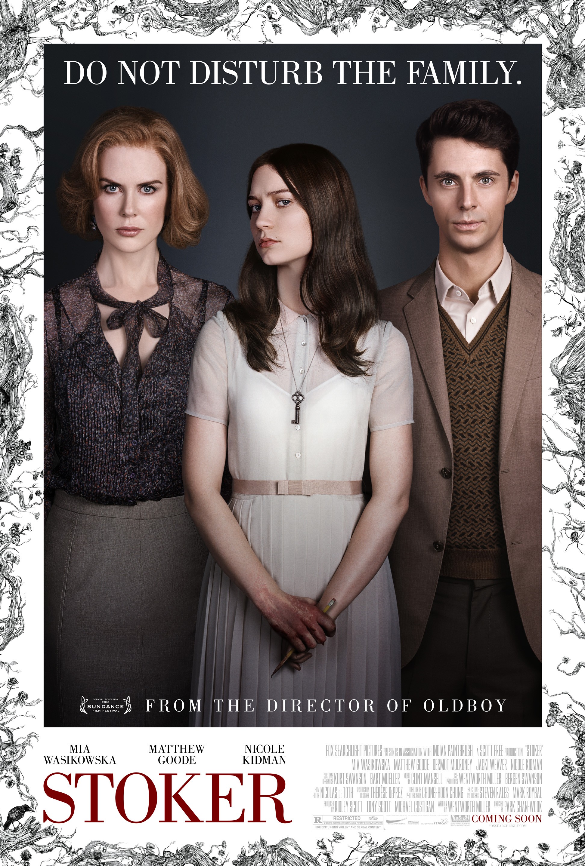 Mega Sized Movie Poster Image for Stoker (#5 of 7)