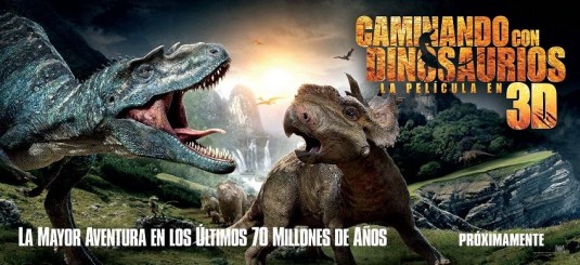 Walking with Dinosaurs 3D Movie Poster