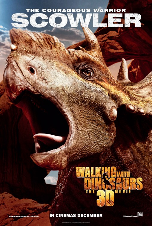 Walking with Dinosaurs 3D Movie Poster