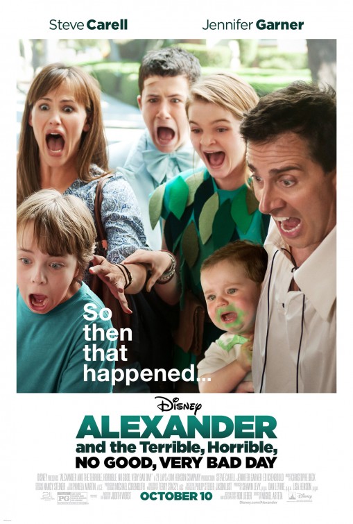 Alexander and the Terrible, Horrible, No Good, Very Bad Day Movie Poster