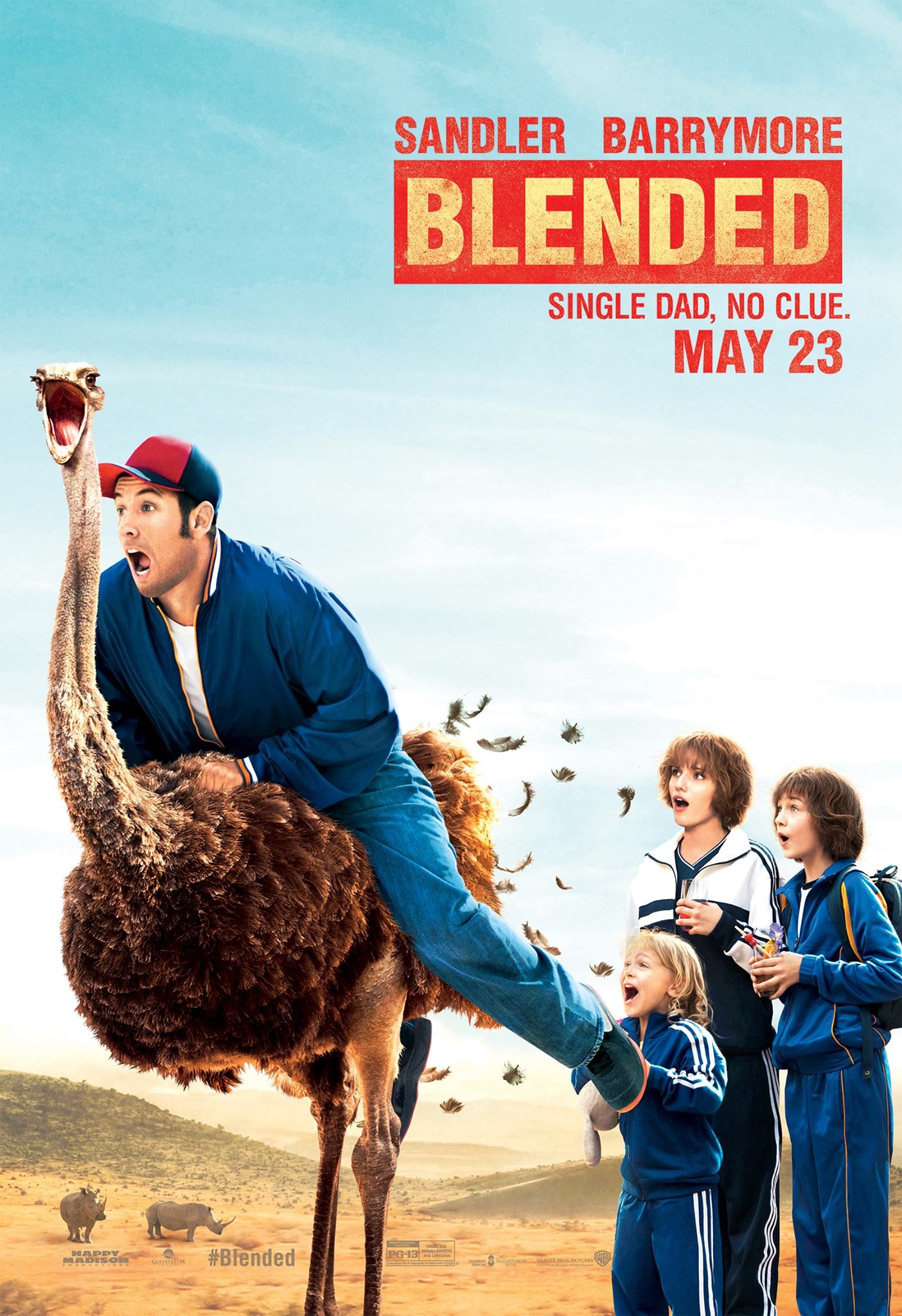 Mega Sized Movie Poster Image for Blended (#2 of 7)