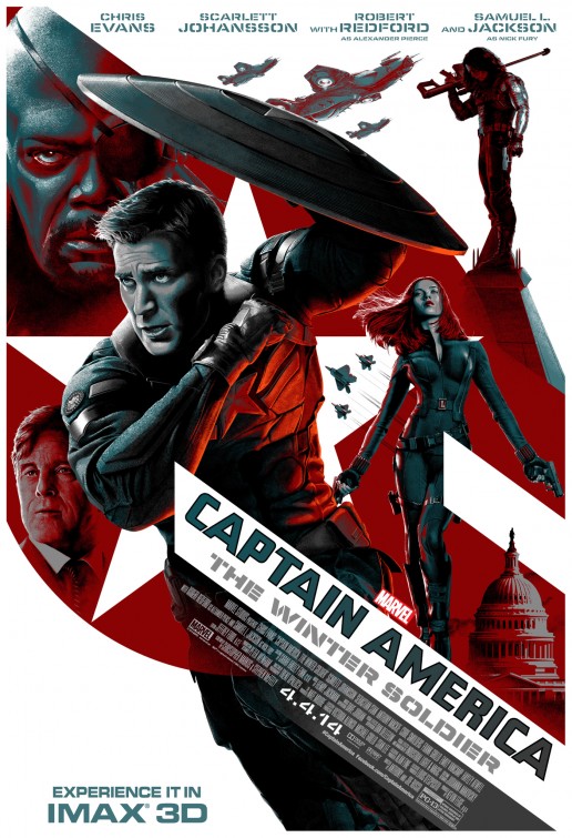 Captain America: The Winter Soldier Movie Poster