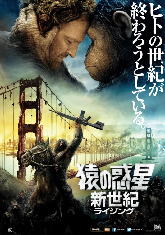 Dawn of the Planet of the Apes Movie Poster