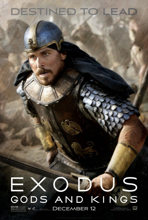 Exodus: Gods and Kings Movie Poster