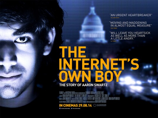 The Internet's Own Boy: The Story of Aaron Swartz Movie Poster