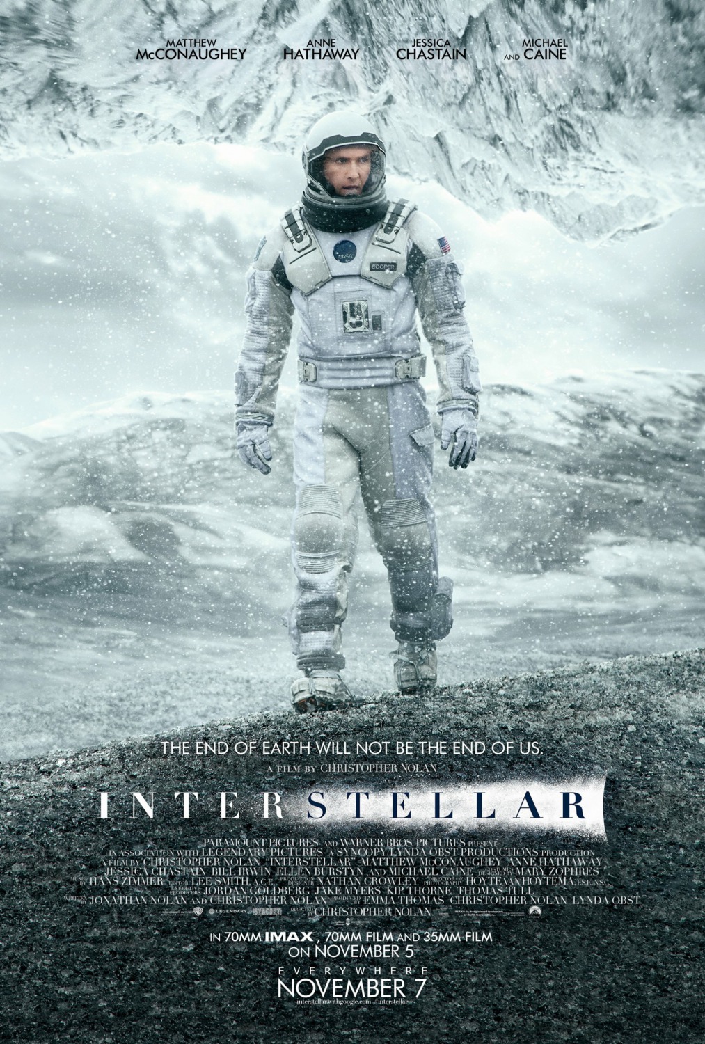 Extra Large Movie Poster Image for Interstellar (#2 of 11)