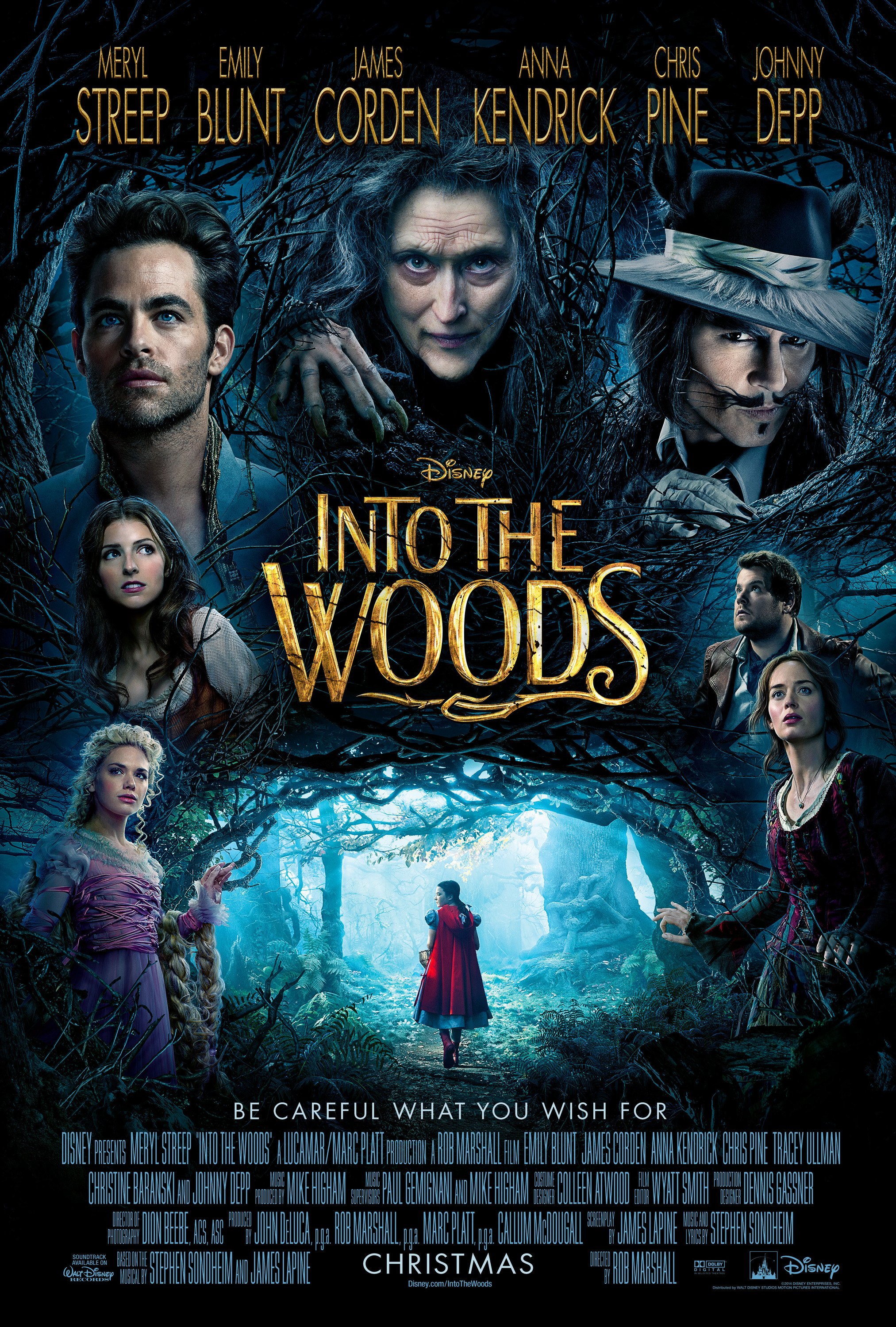 Mega Sized Movie Poster Image for Into the Woods (#12 of 18)