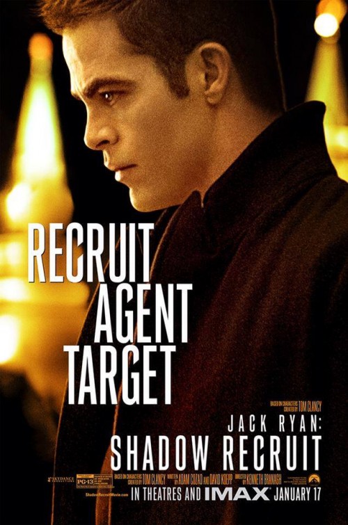 Jack Ryan: Shadow Recruit Movie Poster