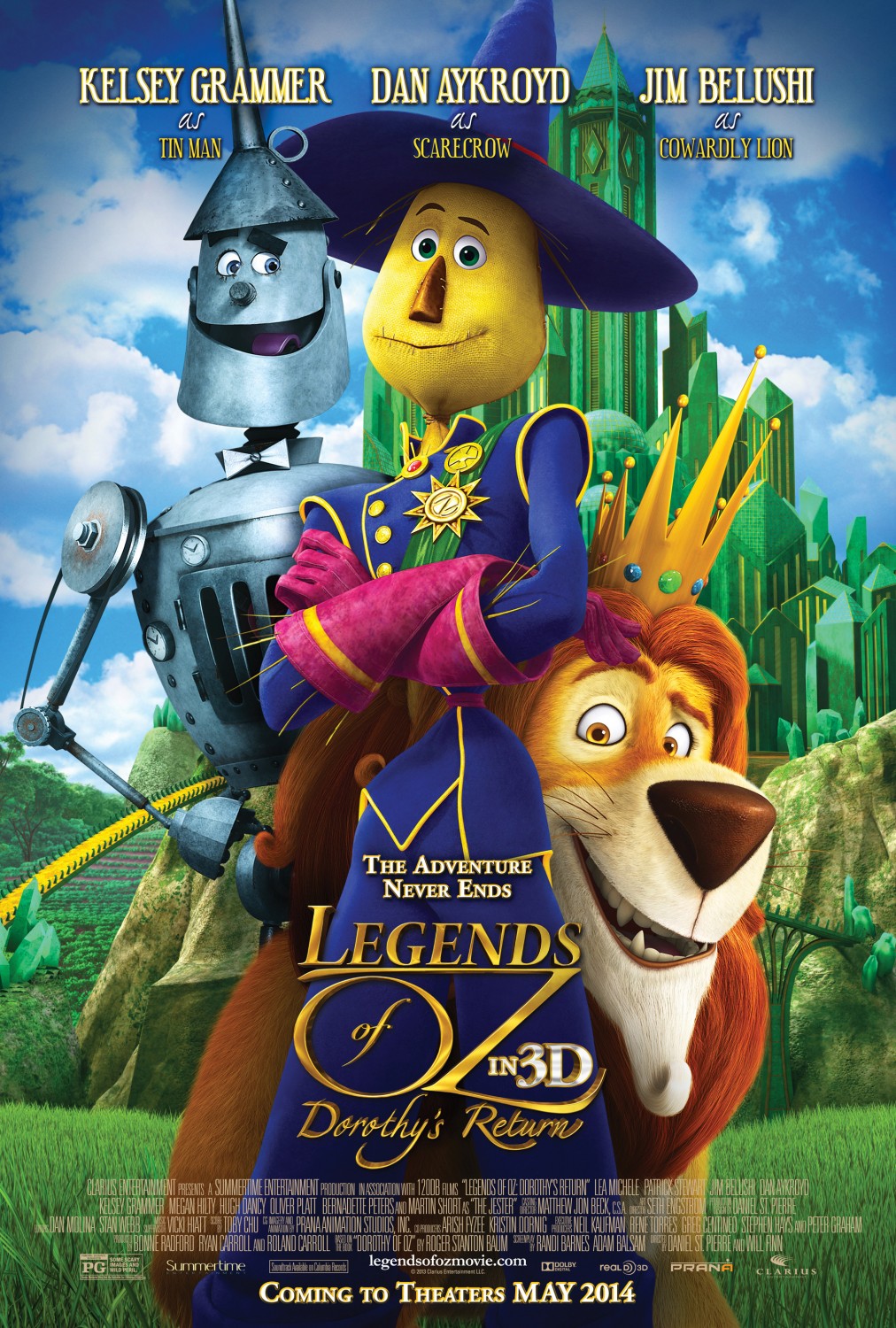 Extra Large Movie Poster Image for Legends of Oz: Dorothy's Return (#3 of 7)