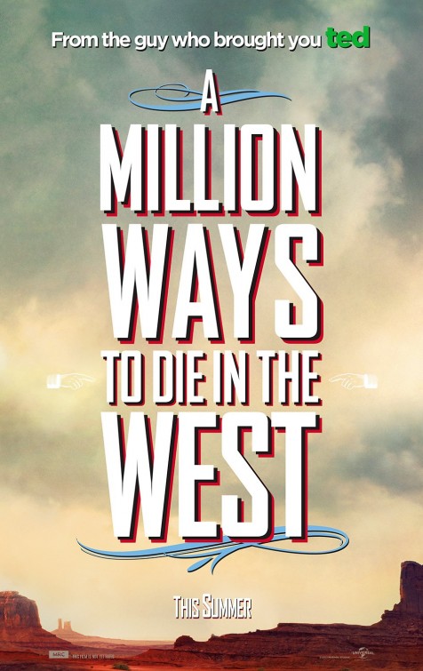 A Million Ways to Die in the West Movie Poster