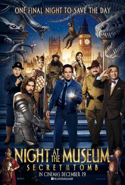 Night at the Museum: Secret of the Tomb Movie Poster