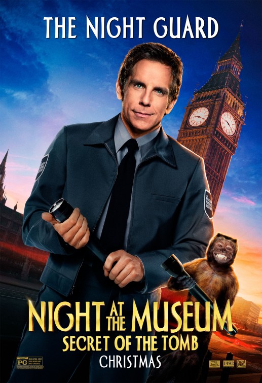 Night at the Museum: Secret of the Tomb Movie Poster