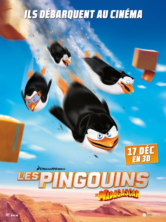 Penguins of Madagascar Movie Poster