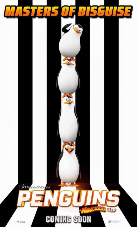 Penguins of Madagascar Movie Poster