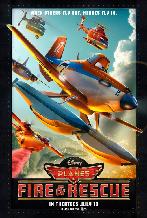 Planes: Fire & Rescue Movie Poster