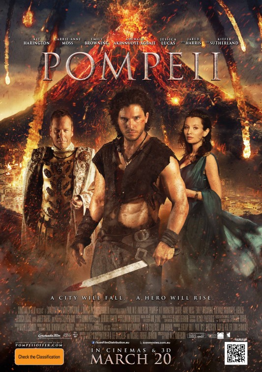 Pompeii Movie Poster