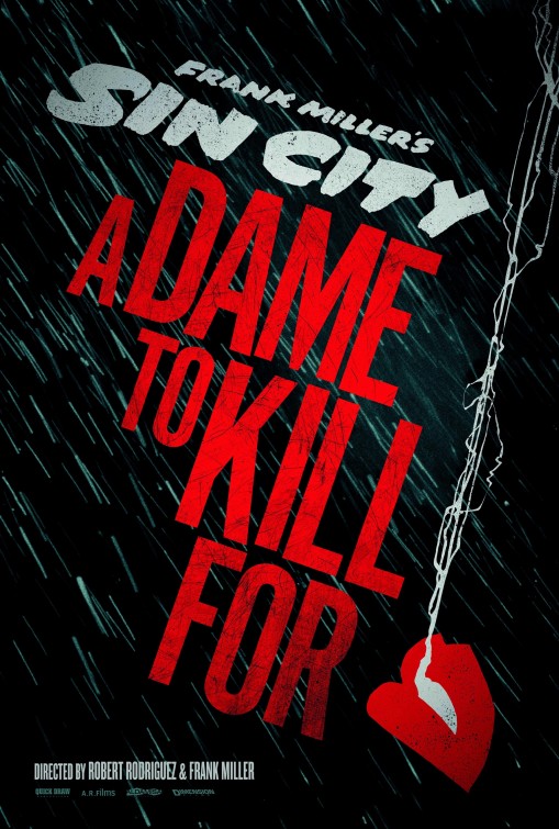 Sin City: A Dame to Kill For Movie Poster