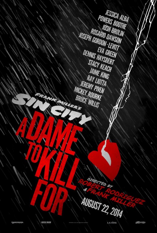 Sin City: A Dame to Kill For Movie Poster