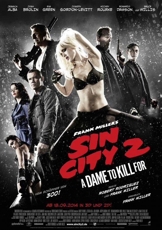 Sin City: A Dame to Kill For Movie Poster