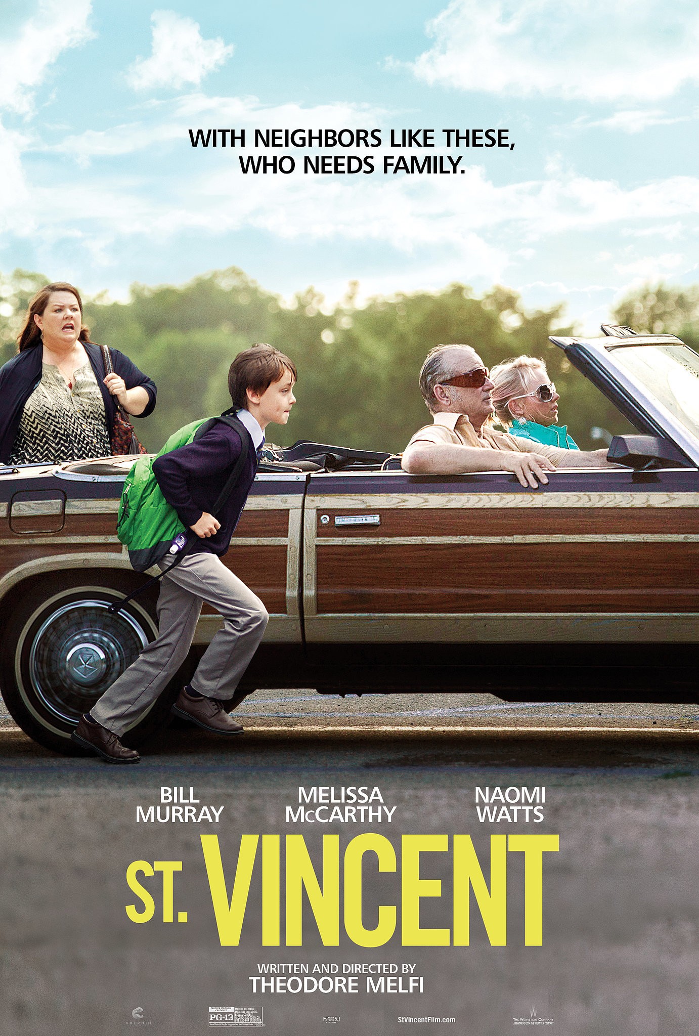 Mega Sized Movie Poster Image for St. Vincent (#8 of 11)