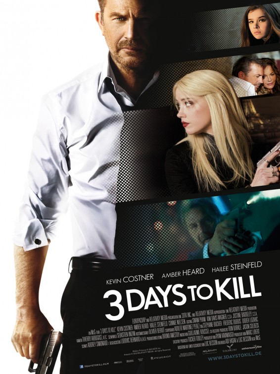 3 Days to Kill Movie Poster