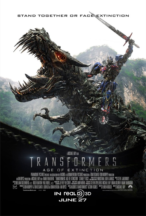 Transformers: Age of Extinction Movie Poster