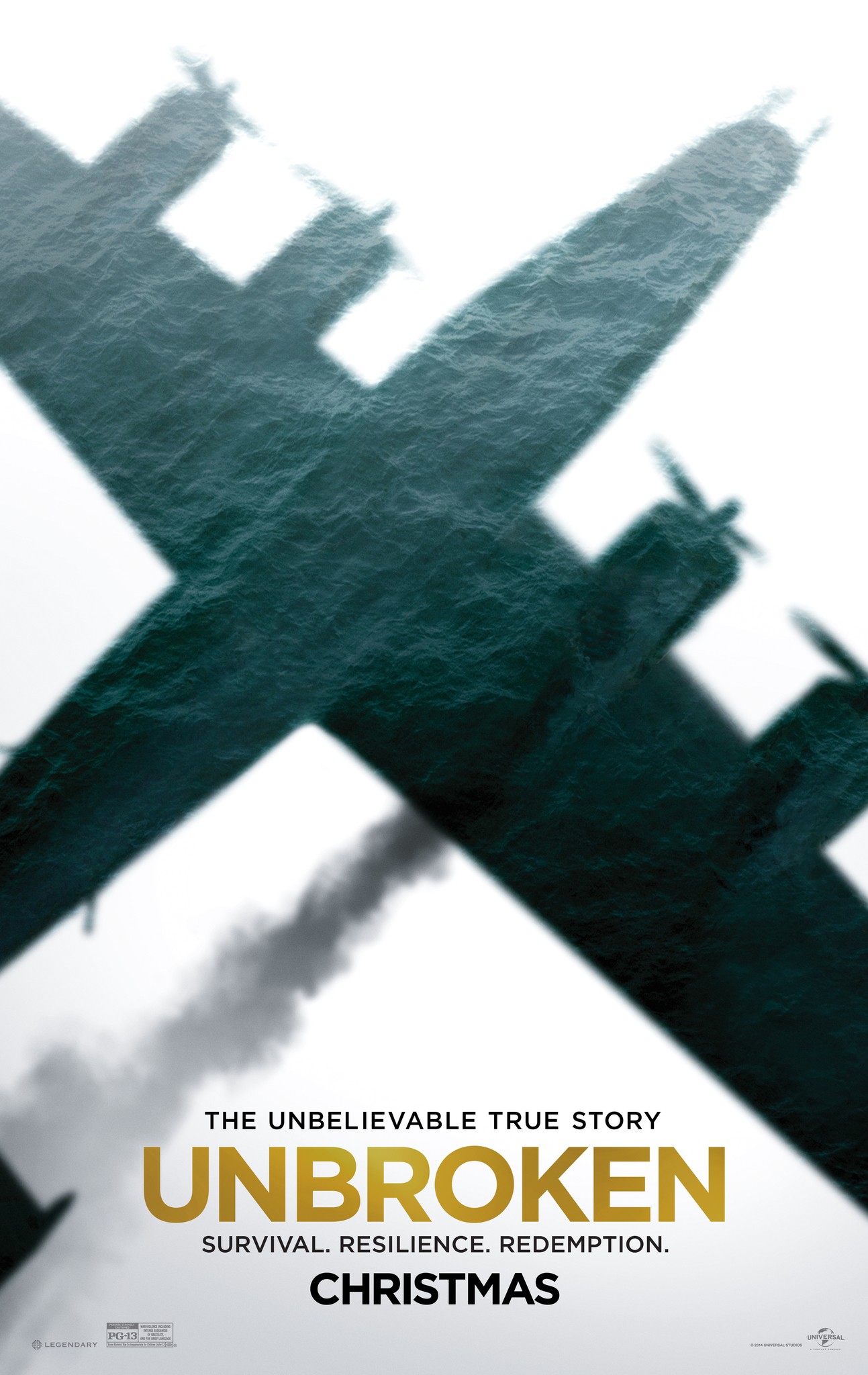 Mega Sized Movie Poster Image for Unbroken (#1 of 4)