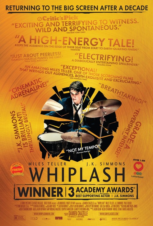 Whiplash Movie Poster