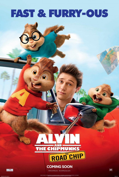 Alvin and the Chipmunks: The Road Chip Movie Poster