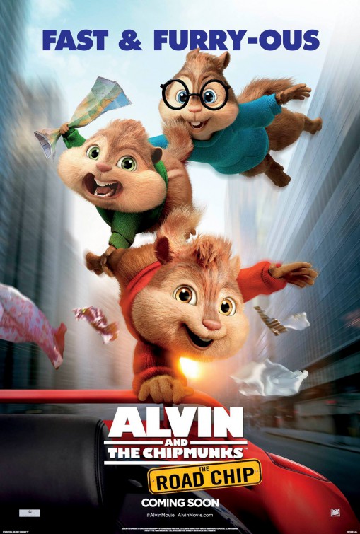 Alvin and the Chipmunks: The Road Chip Movie Poster