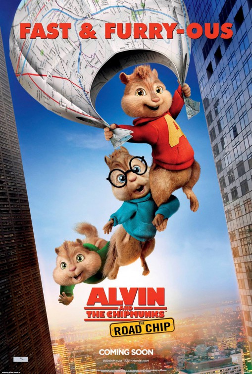 Alvin and the Chipmunks: The Road Chip Movie Poster