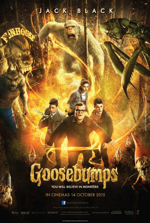 Goosebumps Movie Poster