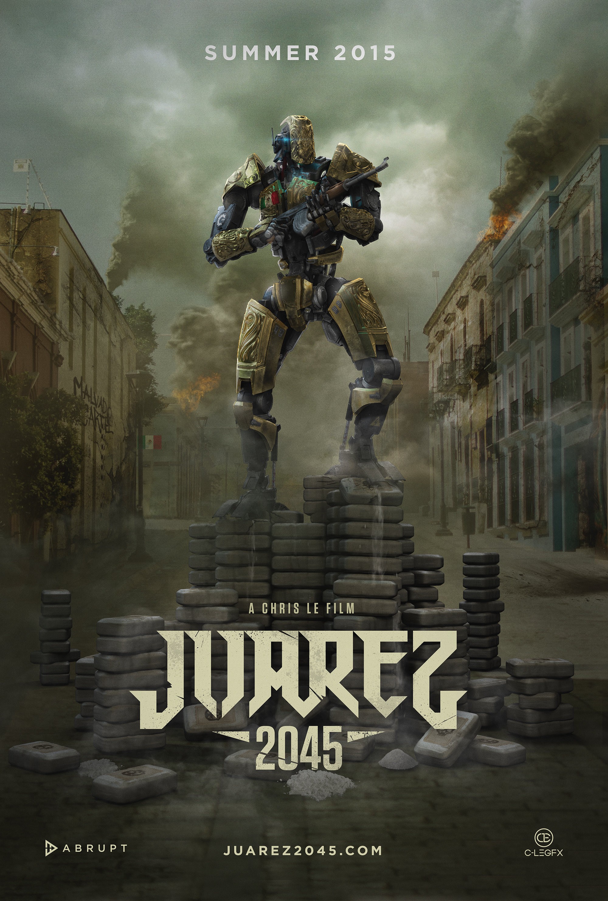 Mega Sized Movie Poster Image for Juarez 2045 (#1 of 2)