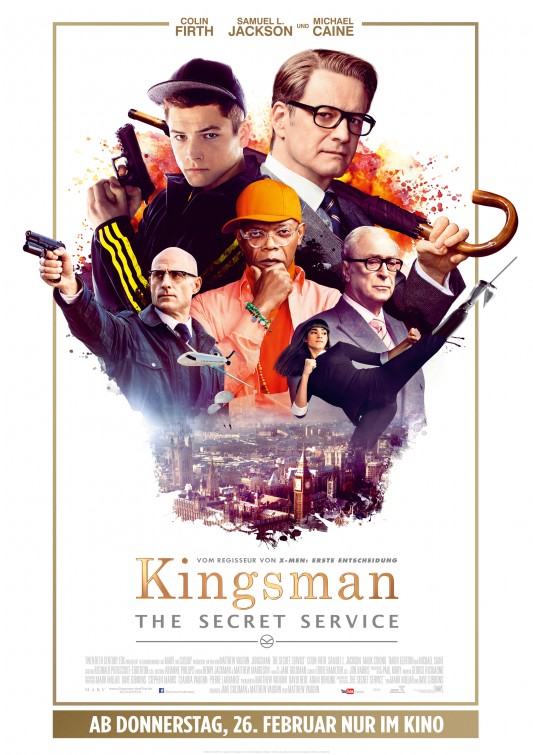 Kingsman: The Secret Service Movie Poster