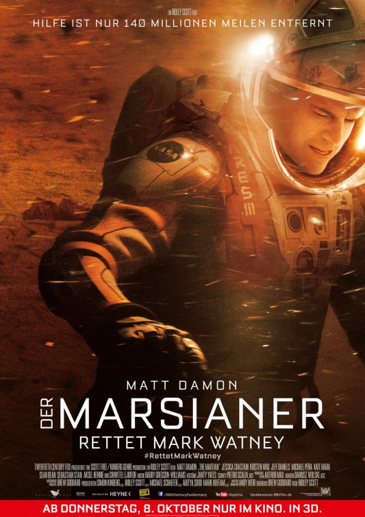 The Martian Movie Poster