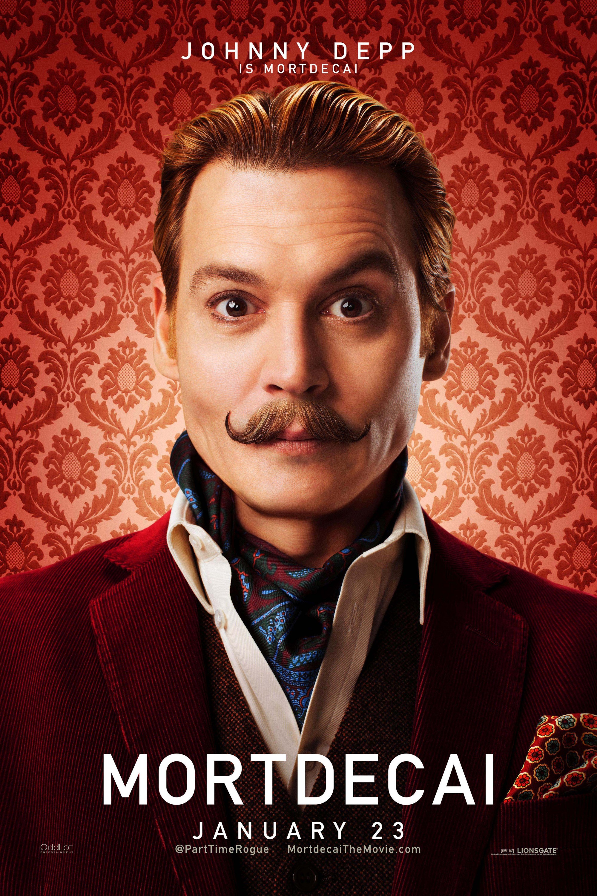 Mega Sized Movie Poster Image for Mortdecai (#2 of 7)