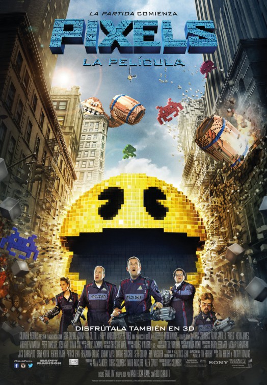 Pixels Movie Poster