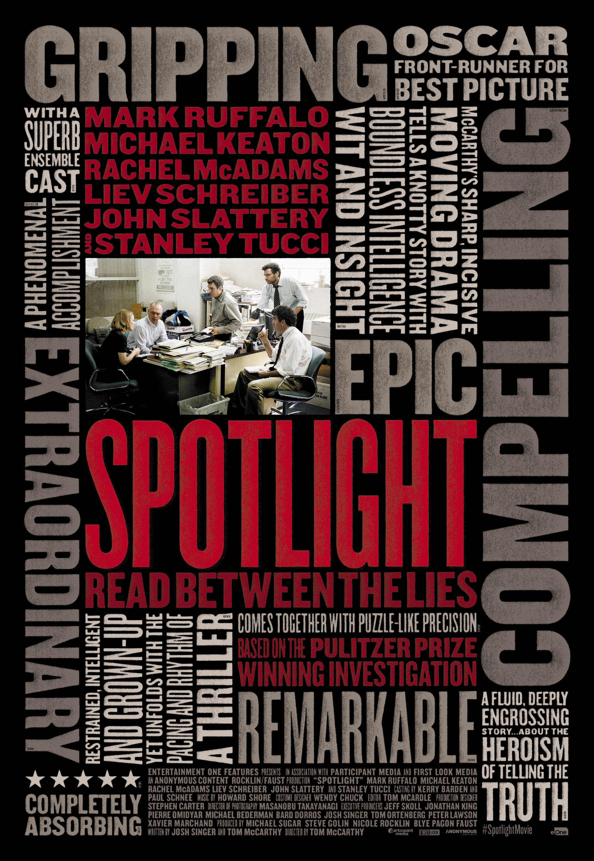 Mega Sized Movie Poster Image for Spotlight (#3 of 6)