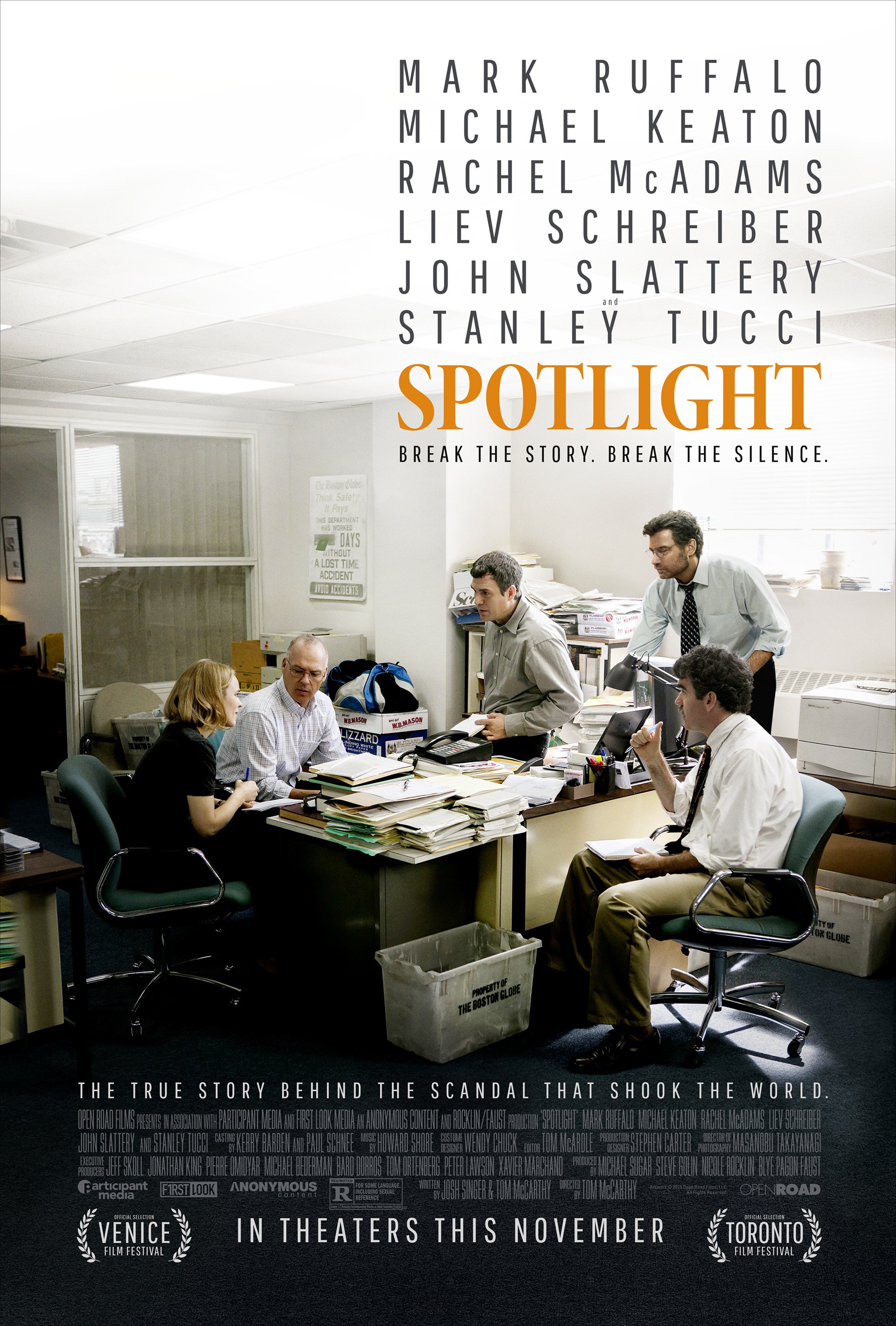 Mega Sized Movie Poster Image for Spotlight (#1 of 6)