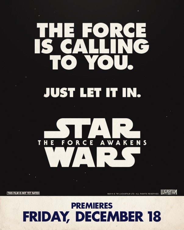 Star Wars: The Force Awakens Movie Poster