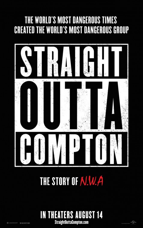 Straight Outta Compton Movie Poster