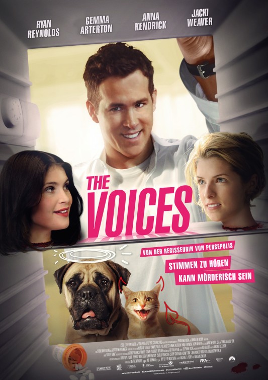 The Voices Movie Poster